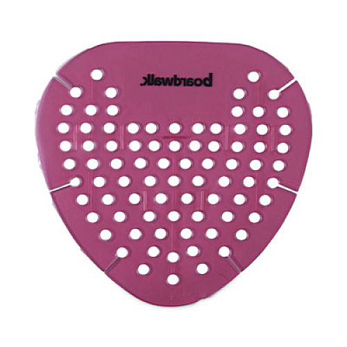 Boardwalk Gem Urinal Deodorizer Screen, Spiced Apple Scent, Red, 12/Box (GEMSAP)