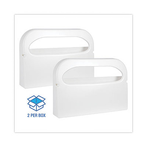 Boardwalk Toilet Seat Cover Dispenser, 16 x 3 x 11.5, White, 2/Box (KD100)