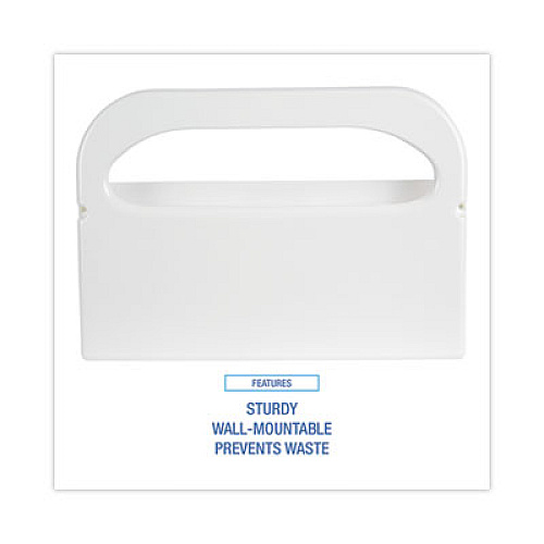 Boardwalk Toilet Seat Cover Dispenser, 16 x 3 x 11.5, White, 2/Box (KD100)