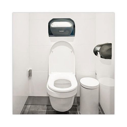 Boardwalk Toilet Seat Cover Dispenser, 17.25 x 3.13 x 11.75, Smoke (TS510SBBWEA)