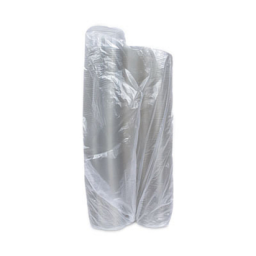 Pactiv Evergreen EarthChoice Recycled PET Hinged Container, 12 oz, 4.92 x 5.87 x 1.89, Clear, Plastic, 200/Carton (0CA910120000)