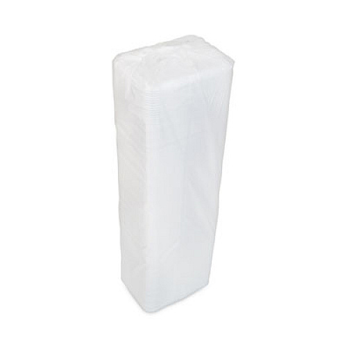 Pactiv Evergreen Meat Tray, #4 Shallow, 9.12 x 7.12 x 0.65, White, Foam, 500/Carton (0TF104S00000)