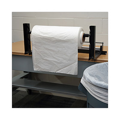 Boardwalk Industrial Can Liner Rolls, 60 gal, 1.8 mil, 21" x 17" x 63", Clear, 75/Carton (D38633CL)