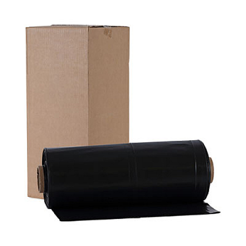 Boardwalk Industrial Can Liner Rolls, 60 gal, 2.7 mil, 21" x 17" x 63", Black, 50/Carton (D38634BN)