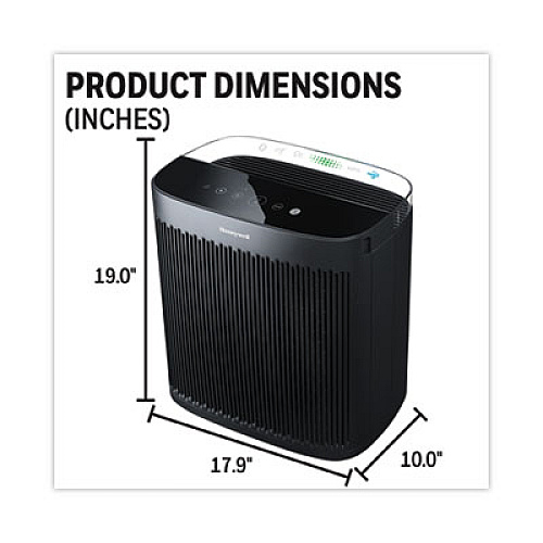 Honeywell InSight HEPA Air Purifier HPA5200B, 360 sq ft Room Capacity, Black