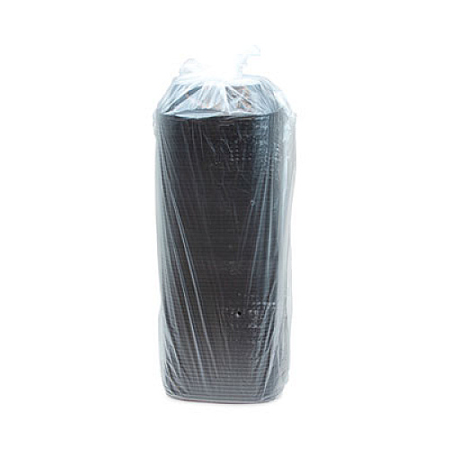 Pactiv Evergreen EarthChoice Square Recycled Bowl, 24 oz, 7 x 7 x 1.52, Black, Plastic, 300/Carton (SAB0724)