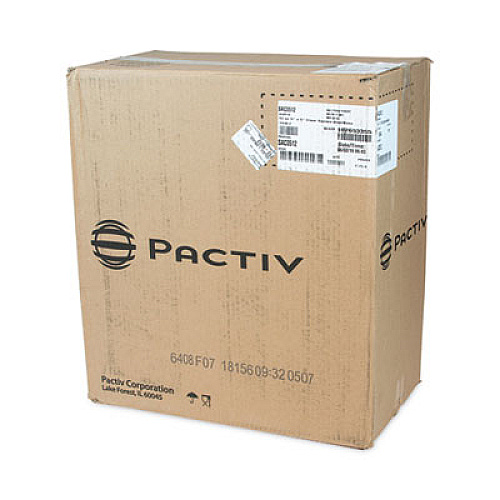 Pactiv Evergreen EarthChoice Square Recycled Bowl, 12 oz, 5 x 5 x 1.62, Clear, Plastic, 504/Carton (SAC0512)