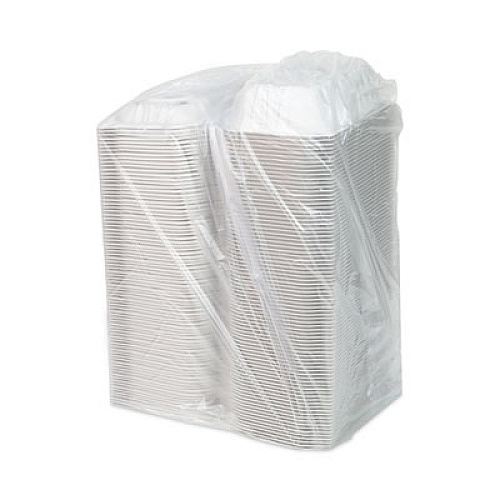 Pactiv Evergreen EarthChoice Vented Microwavable MFPP Hinged Lid Container, 9 x 6 x 3.1, White, Plastic, 170/Carton (YCNW0205)
