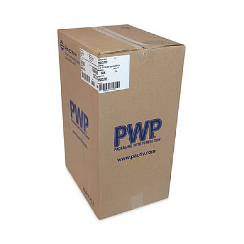 Pactiv Evergreen EarthChoice Square Recycled Bowl Flat Lid, 5.5 x 5.5 x 0.75, Clear, Plastic, 504/Carton (YSACLF05)