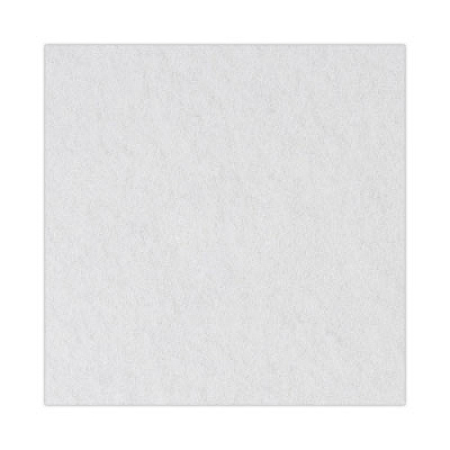 Boardwalk Polishing Floor Pads, 21" Diameter, White, 5/Carton (4021WHI)