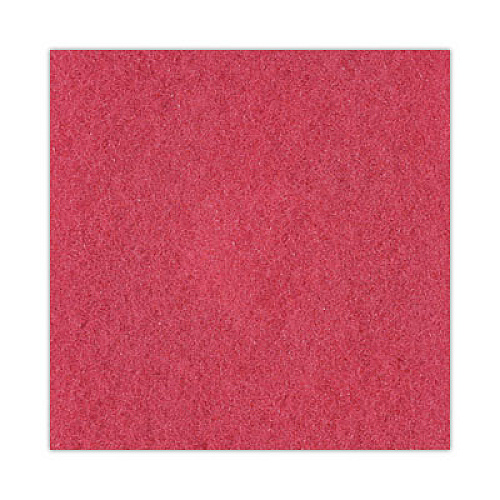 Boardwalk Buffing Floor Pads, 20" Diameter, Red, 5/Carton (4020RED)