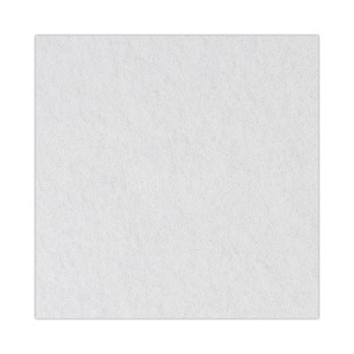 Boardwalk Polishing Floor Pads, 19" Diameter, White, 5/Carton (4019WHI)