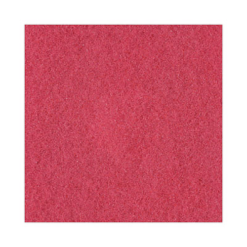 Boardwalk Buffing Floor Pads, 16" Diameter, Red, 5/Carton (4016RED)