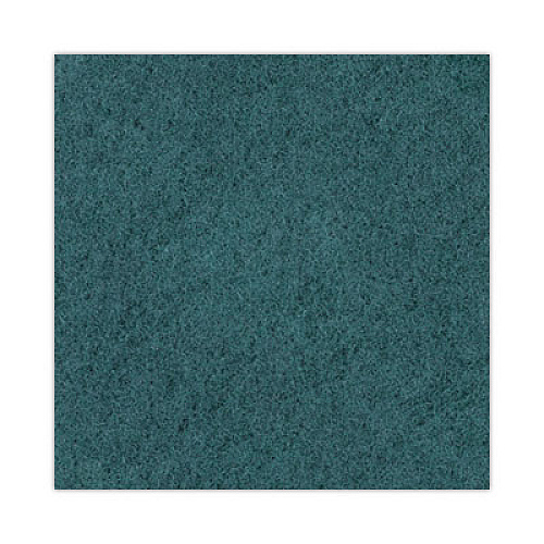 Boardwalk Heavy-Duty Scrubbing Floor Pads, 16" Diameter, Green, 5/Carton (4016GRE)