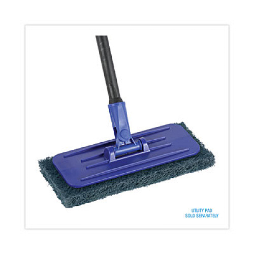 Boardwalk Swivel Pad Holder, Plastic, Blue, 4 x 9 (00405EA)