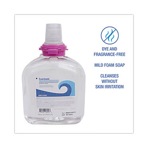 Boardwalk Green Certified Foam Soap Refill, Unscented, 1,200 mL, 2/Carton (42400)