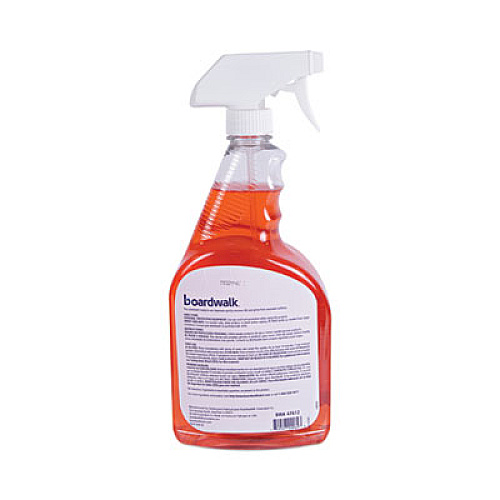 Boardwalk Natural Grease and Grime Cleaner, Unscented, 32 oz Spray Bottle, 12/Carton (47612)
