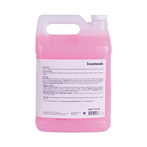 Boardwalk Industrial Strength Pot and Pan Hand Dishwashing Detergent, Herbal Scent, 1 gal Bottle, 4/Carton (77128)