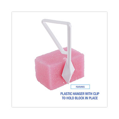 Boardwalk Para Toilet Bowl Deodorizer Block, Cherry Scent, Pink, 4 oz, 144/Carton (B04CT)