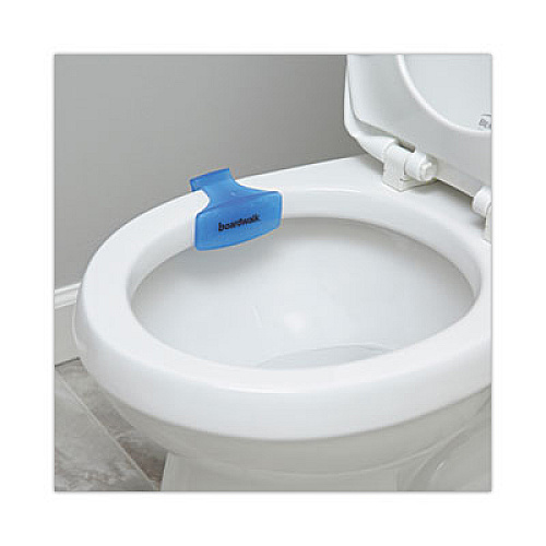 Boardwalk Toilet Bowl Clip, Cotton Blossom Scent, Blue, 12/Box, 6 Boxes/Carton (CLIPCBLCT)