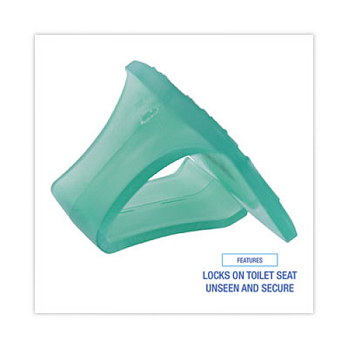 Boardwalk Toilet Bowl Clip, Cucumber Melon Scent, Green, 12/Box (CLIPCME)