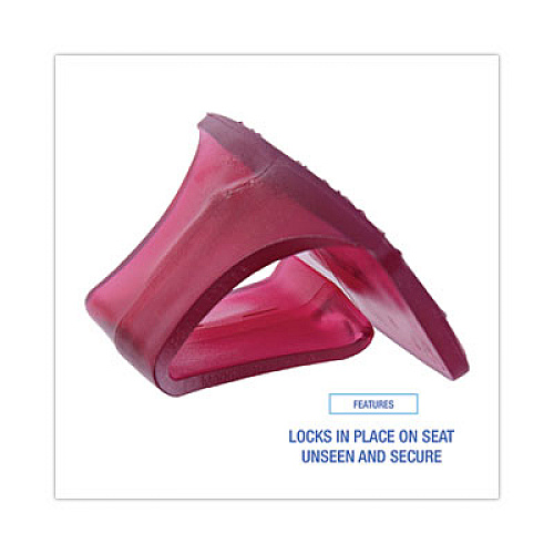 Boardwalk Toilet Bowl Clip, Spiced Apple Scent, Red, 72/Carton (CLIPSAPCT)