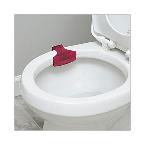 Boardwalk Toilet Bowl Clip, Spiced Apple Scent, Red, 72/Carton (CLIPSAPCT)