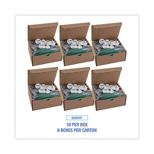 Boardwalk Curve Solid Air Freshener, Cucumber Melon, Green, 10/Box, 6 Boxes/Carton (CURVECMECT)
