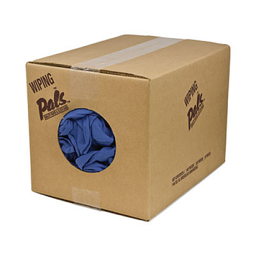 HOSPECO Reclaimed Surgical Huck Towels, Blue, 10 lb/Carton (53910)