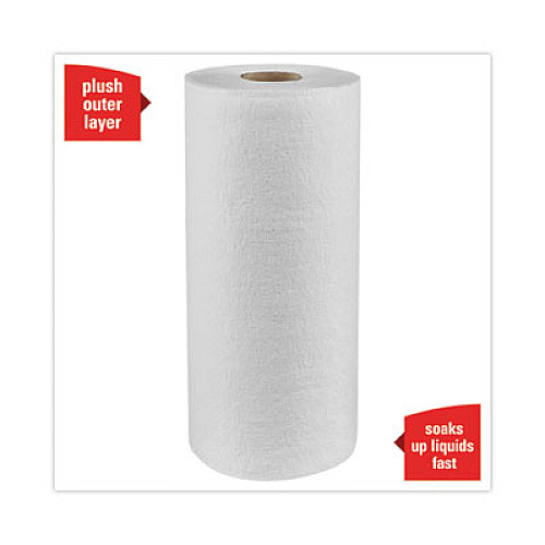 WypAll L40 Towels, Small Roll, 10.4 x 11, White, 70/Roll, 24 Rolls/Carton (05027)