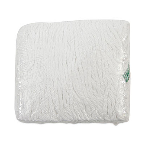 Boardwalk Saddleback Loop End Rayon Mop Head, Rayon, Medium, 14 oz, White, Dozen (SP200M14DZ)