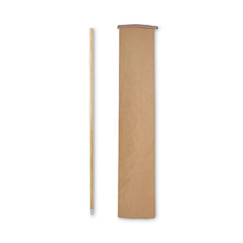 Boardwalk Lie-Flat Screw-In Mop Handle, 1.13" dia x 54", Natural (833)