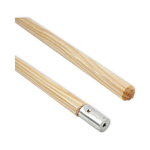 Boardwalk Lie-Flat Screw-In Mop Handle, 1.13" dia x 60", Natural (834)