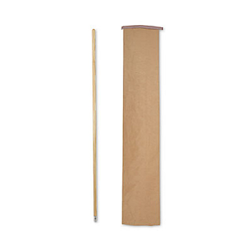 Boardwalk Lie-Flat Screw-In Mop Handle, 1.13" dia x 60", Natural (834)