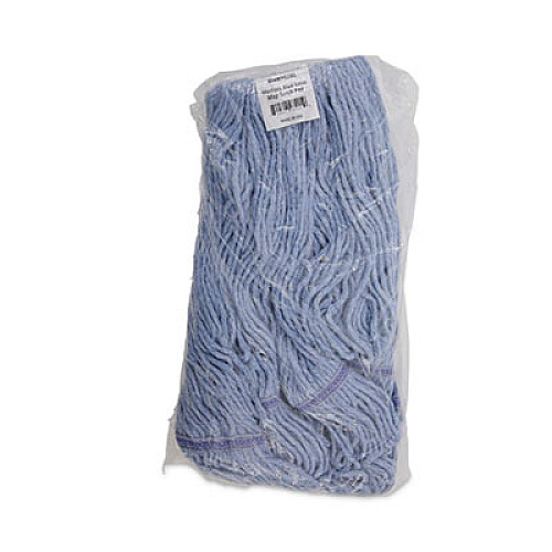 Boardwalk Mop Head, Loop-End, Cotton with Scrub Pad, Medium, 12/Carton (902BL)