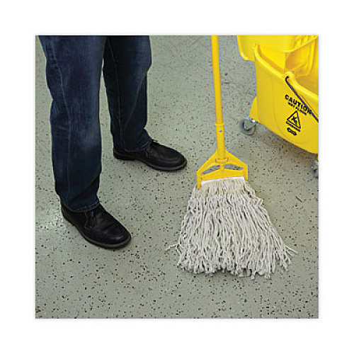 Boardwalk Cotton Mop Head, Cut-End, #32, White, 12/Carton (CM02032S)