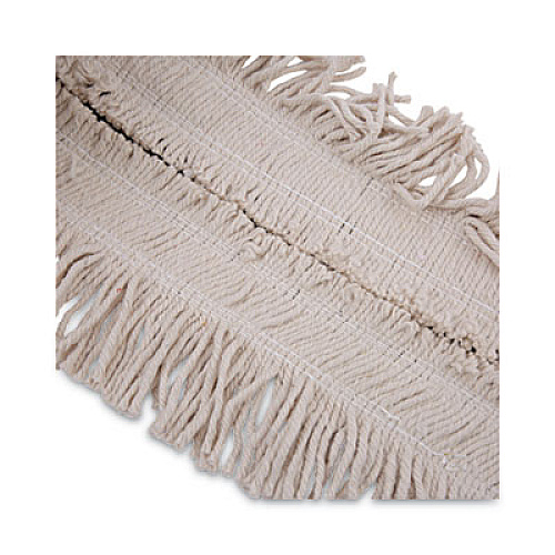 Boardwalk Flash Forty Disposable Dust Mop Heads, Cotton, 5", Natural (FF40)
