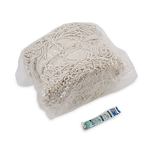 Boardwalk Flash Forty Disposable Dust Mop Heads, Cotton, 5", Natural (FF40)