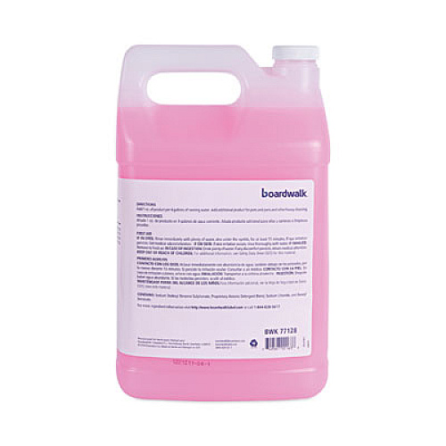 Boardwalk Industrial Strength Pot and Pan Hand Dishwashing Detergent, Herbal Scent, 1 gal Bottle (77128EA)