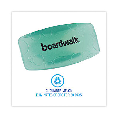 Boardwalk Toilet Bowl Clip, Cucumber Melon Scent, Green, 72/Carton (CLIPCMECT)