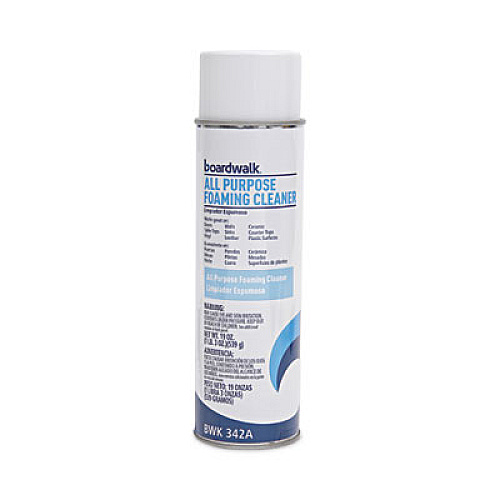 Boardwalk All-Purpose Foaming Cleaner with Ammonia, 19 oz Aerosol Spray, 12/Carton (342ACT)