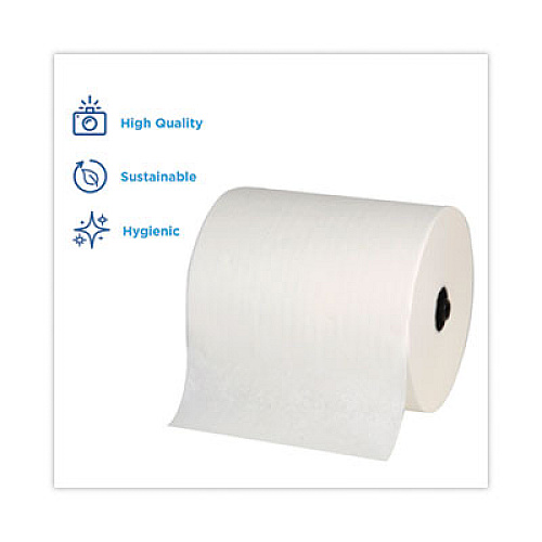 Georgia Pacific Professional enMotion Flex Paper Towel Roll, 1-Ply, White, 8.2" x 550 ft, 6 Rolls/Carton (89720)