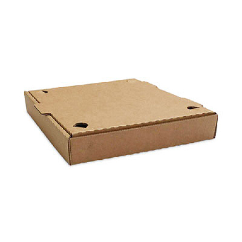 BluTable Pizza Boxes, 10 x 10 x 2, Brown, Paper, 50/Pack (661631253304)