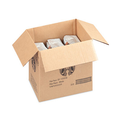 Starbucks Coffee, Pike Place, 1 lb Bag, 6/Carton (11018186CT)