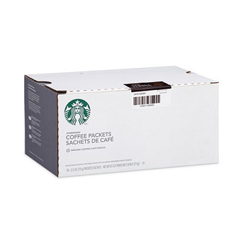 Starbucks Coffee, Caffe Verona, 2.5 oz Packet, 72/Carton (11018192CT)