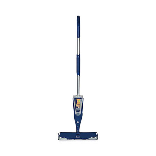Bona Hardwood Floor Mop, 15" Microfiber Head, 52" Blue Plastic/Steel Handle (WM710013408)