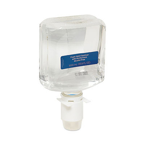 Georgia Pacific Professional enMotion Gen2 Moisturizing Foam Hand Sanitizer Dispenser Refill, 1,000 mL, Fragrance-Free, 2/Carton (42338)