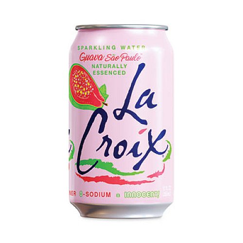 LaCroix Sparkling Water, Guava Sao Paulo, 12 oz Can, 12 Cans/Pack, 2 Packs/Carton (NAV40113)