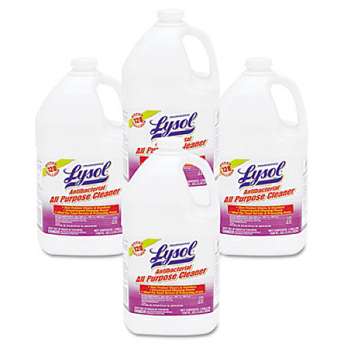 Professional LYSOL Brand ANTIBACTERIAL ALL-PURPOSE CLEANER CONCENTRATE, 1 GAL BOTTLE, 4/CARTON (74392CT)