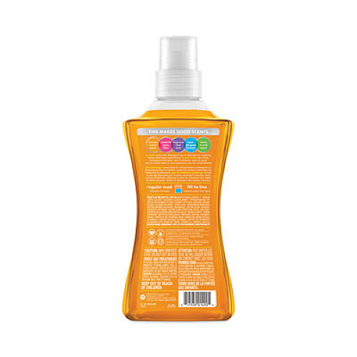 Method 4X Concentrated Laundry Detergent, Ginger Mango, 53.5 oz Bottle, 4/Carton (01490)
